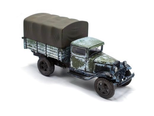 1/43 Армійська вантажівка ГАЗ-АА в зимовому розфарбуванні, готова модель