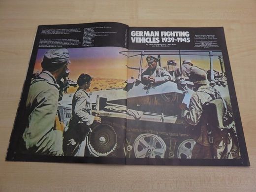 Книга "German Fighting Vehicles 1939-1945" Peter Chamberlain (Purnell’s History of the World Wars) ENG