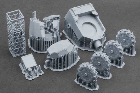 1/16 Український НРК "Лють" v2.0 з кулеметом FN MAG, збірна модель, 3D-друк (ScaleX VG16001)