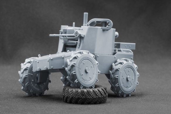1/16 Український НРК "Лють" v2.0 з кулеметом FN MAG, збірна модель, 3D-друк (ScaleX VG16001)