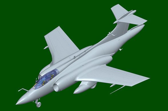 1/48&nbsp;Blackburn Buccaneer&nbsp;S.2D палубний штурмовик, з механізмом складання крил (Trumpeter 05845), збірна модель