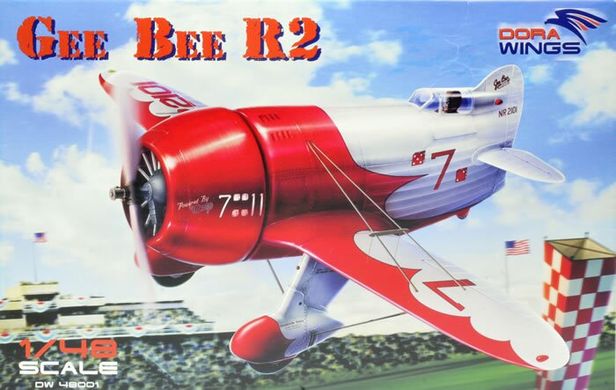 1/48 Спортивный самолет Gee Bee R2 (Dora Wings 48001) сборная модель