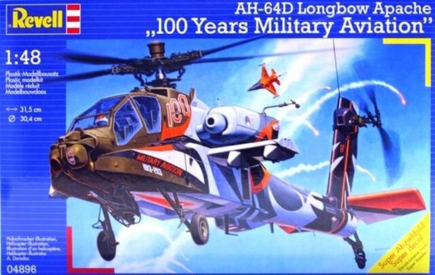 1/48 Boeing AH-64D Longbow Apache "100 Years Military Aviation Netherlands" (Revell 04896)