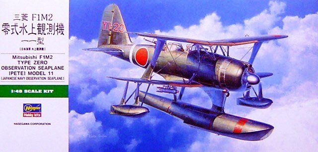 1/48 Mitsubishi F1M2 Type Zero (Pete) Model 11 японский самолет (Hasegawa 19196) сборная модель