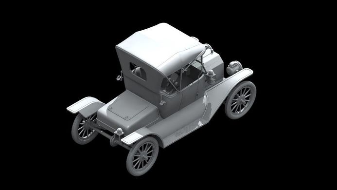 1/24 Набор "Ford Team": автомобиль Model T 1913 Roadster + 3 фигуры (ICM 24007), сборная модель с фигурами