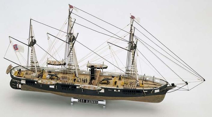 Mamoli Парусно-паровой шлюп "Алабама" (CSS Alabama) 1:120 (MV53)
