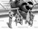 1/32 Літак Fiat CR.42 Falco з італійськими пілотами в тропічній уніформі (ICM 32025), збірна модель