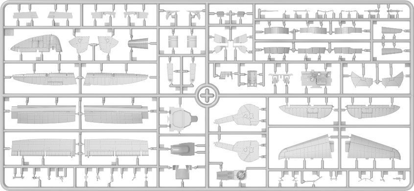 1/48 Истребитель P-47D-11RE Thunderbolt, серия Basic Kit (MiniArt 48037), сборная модель