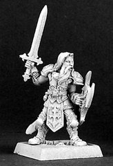 Reaper Miniatures Warlord - Sir Theo, Justicar - RPR-14306