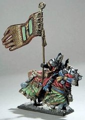 Феодальные рыцари (Feudal knights) - Grail Knight Standardbearer - GameZone Miniatures GMZN-11-22