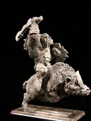 Орки и Гоблины (Orcs and Goblins) - Orc Boar Rider I - GameZone Miniatures GMZN-04-45