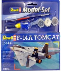 1/144 Grumman F-14A Tomcat + клей + краски + кисточка (Revell 64021)