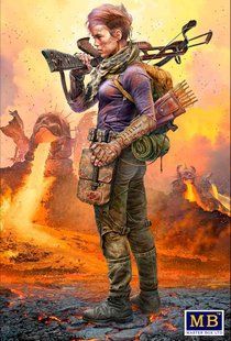 1/24 Sabrina, The Last Bridge, серія Pоst-apocalyptic series (Master Box 24073), збірна пластикова фігура