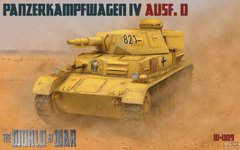 1/76 Pz.Kpfw.IV Ausf.D германский танк, сборная модель + журнал (IBG Models WAW009)