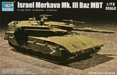 1/72 Merkava Mk.lll Baz израильский ОБТ (Trumpeter 07104) сборная модель
