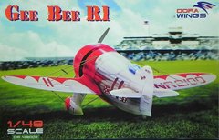 1/48 Спортивный самолет Gee Bee R1 (Dora Wings 48002) сборная модель