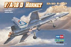 1/72 F/A-18D Hornet американський літак (HobbyBoss 80269), збірна модель