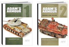 Комплект книг "Adam's Armour. Modelling Guide. Volume 1: Construstion + Volume 2: Painting and Finishing" by Adam Wilder (на английском языке)