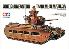 1/35 Matilda Mk.II британский танк (Tamiya 35024) сборная модель