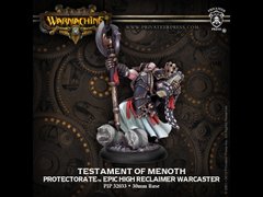 Testament of Menoth, Epic Warcaster, Protectorate of Menoth, мініатюра Warmachine (Privateer Press Miniatures PIP32033), збірна металева