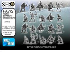 Age of Arthur - Pictish Bowmen/Crossbows (SHS) - West Wind Miniatures WWP-PAW2