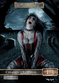 Vampire #4 Token Magic: the Gathering (Токен) GnD Cards