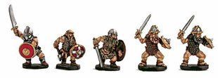 Mirliton Miniatures - Миниатюра 25-28 mm Fantasy - Dworgar with sword and shield - MRLT-DW029