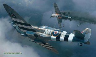 1/48&nbsp;Spitfire Mk.IXc&nbsp;британський винищувач, серія Weekend Edition (Eduard 82183), збірна модель