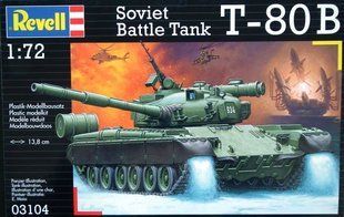 1/72 T-80Б основний бойовий танк (Revell 03104), збірна модель
