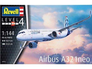 1/144 Airbus A321 Neo пассажирский авиалайнер, New Tool 2019 модель новой разработки (Revell 04952), сборная модель