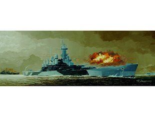 1/350&nbsp;USS BB-55 North Carolina американский линкор (Trumpeter 05303), сборная модель