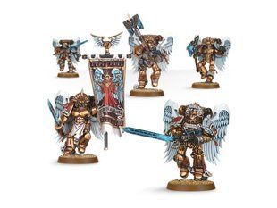 Blood Angels Sanguinary Guard, 5 мініатюр Warhammer 40k (Games Workshop 41-08), збірні пластикові