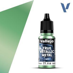 Dusken Green - Light, серія металіків True Metallic Metal, 18 мл (Vallejo 77114)