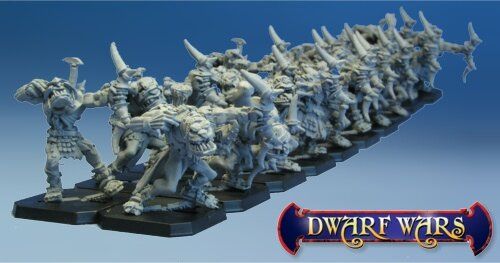 Dwarf Wars - Command – Orc Bow Regiment - West Wind Miniatures WWP-DW-303-C