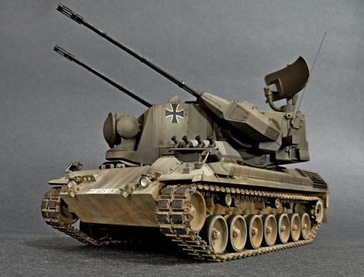 1/35 Flakpanzer Gepard німецька ЗСУ (Tamiya 35099), збірна модель