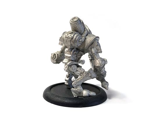Cygnar Hunter Light Warjack, миниатюра Warmachine, неокрашенная (Privateer Press), собранная металлическая