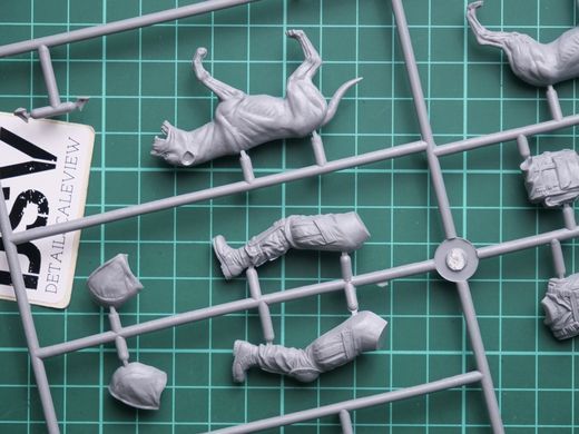 1/24 The Last Bridge. Kit No. 7. Dogs of the Apocalypse. Pоst-apocalyptic series (Master Box 24079), сборные пластиковые миниатюры