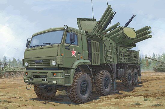 1/35 96К6 Панцирь-С1 зенітний ракетно-гарматний комплекс (Trumpeter 01060), збірна модель