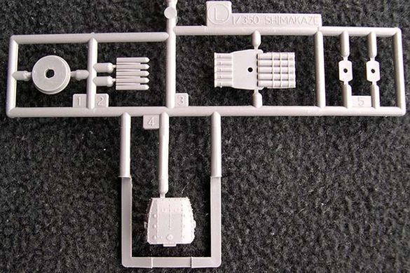 1/350 IJN Shimakaze пізнього типу, японський ескадрений міноносець (Hasegawa 40029), збірна модель