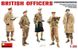 1/35 Британські офіцери Другої світової, 5 фігур, збірні пластикові (MiniArt 35165)