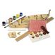 Drakkar (Viking Boat) Збірна дерев'яна модель для дітей 6+ (Artesania Latina 30506 Junior Collection Wooden Kit)