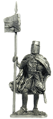 54 мм Тевтонский рыцарь, 1230-83, оловянная миниатюра (EK Castings M11)