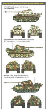 1/35 Pz.Kpfw.V Ausf.G Panther ранний/поздний (Rye Field Model RFM RM-5016) ИНТЕРЬЕРНАЯ модель
