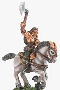 Mirliton Miniatures - Миниатюра 25-28 mm Fantasy - Barbarian Warchief - MRLT-BA020