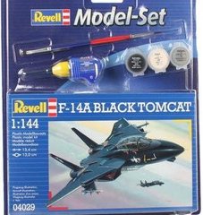 1/144 F-14A Tomcat “Black Bunny” + клей + краска + кисточка (Revell 64029)