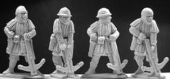 Gripping Beast Miniatures - Frankish Crossbowmen Loading (4) - GRB-LCF12