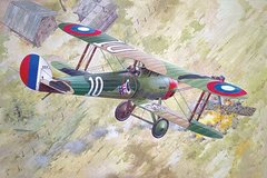 1/32 Nieuport 28c.1 самолет Первой мировой (Roden 616) сборная модель