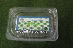 Трава искуственная (флок) в пучках для макетов/подставок/диорам 3 мм + 10 мм (ЛЕТО №1) Flock Grass, 8 кочек (Different Scales 22-632)