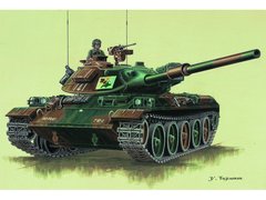 1/72 JGSDF Type 74 японський танк, в комплекті фігурки танкістів (Trumpeter 07218), збірна модель