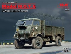 1/35 Model W.O.T. 6 британский грузовик (ICM 35507), сборная модель